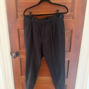 All Saints Men’s Tailored Black Tallis Trousers